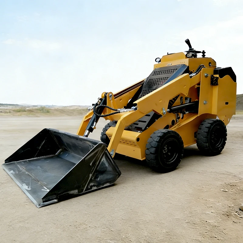 رائجة البيع جرافة انزلاقية صغيرة تخصيص المحرك Ce Epa Euro5 معتمدة جرافة انزلاقية التوجيه متعددة الوظائف رافعة عجلات صغيرة