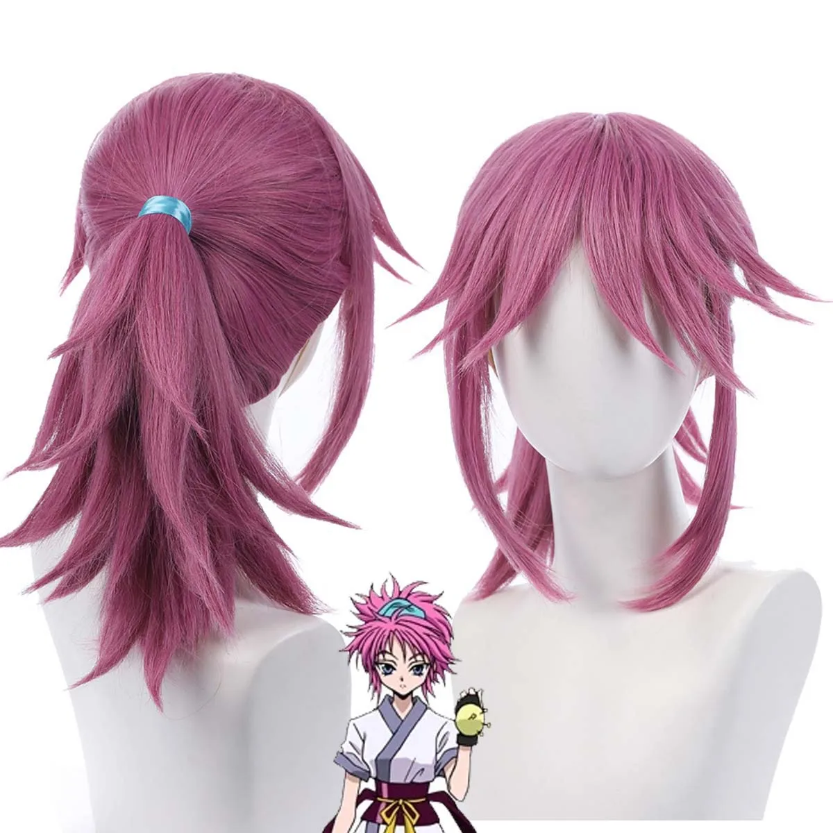 

Парик из синтетических волос в стиле аниме Hunter Machi Komacine для Хэллоуина