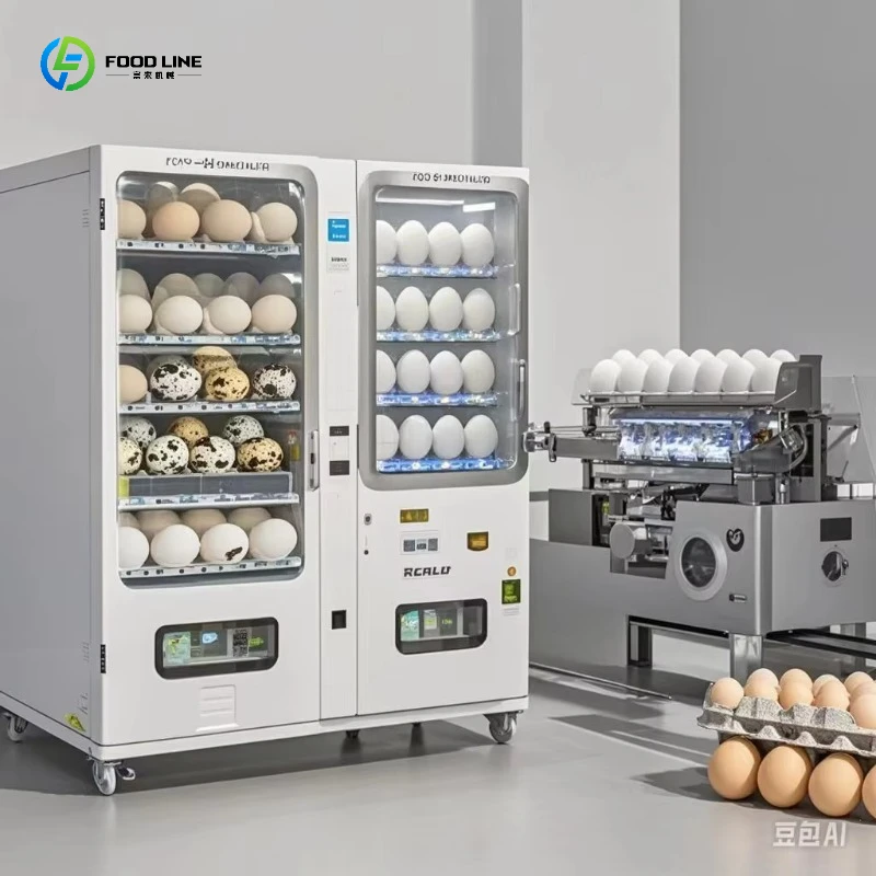 

24H Self-Service Egg Vending Machine Automatic Egg Dispenser for Commercial Retail Unattended Operation Customized