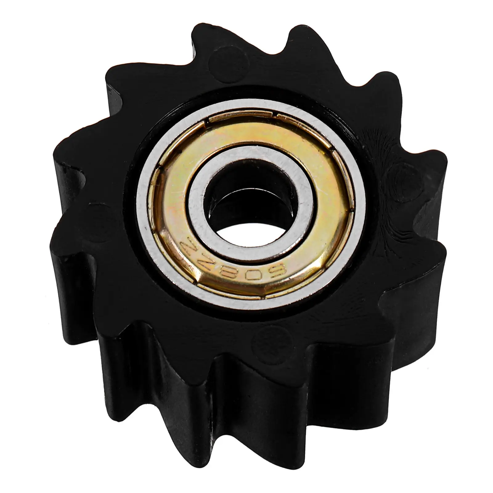 

Motorcycle Chain Tensioner 8mm Durable Bearing Steel Plastic Chain Roller Guide Pulley Anti Slip Guide Roller Bearing Wheel