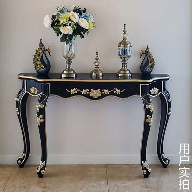 

Chic Luxury Console Table Nordic Modern Elegant Simple Stylish Entry Space Stół Do Salonu Living Room Furniture