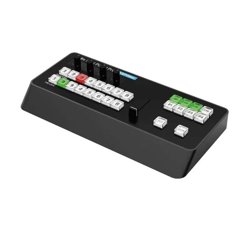 2026 TYSTVideo Recording and Broadcasting Control Panel Multi Format Video Switcher Vmix Mini Video Directing Switching Keyboard
