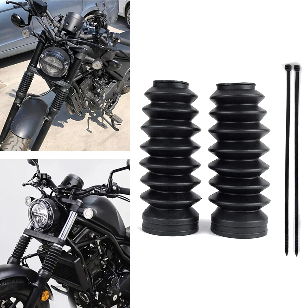 For Honda Rebel 300 500 CMX500 CMX300 2020 2021 2022 Motorcycle Front Fork Boot Slider Shock Absorber Cover Gaiters Accessories