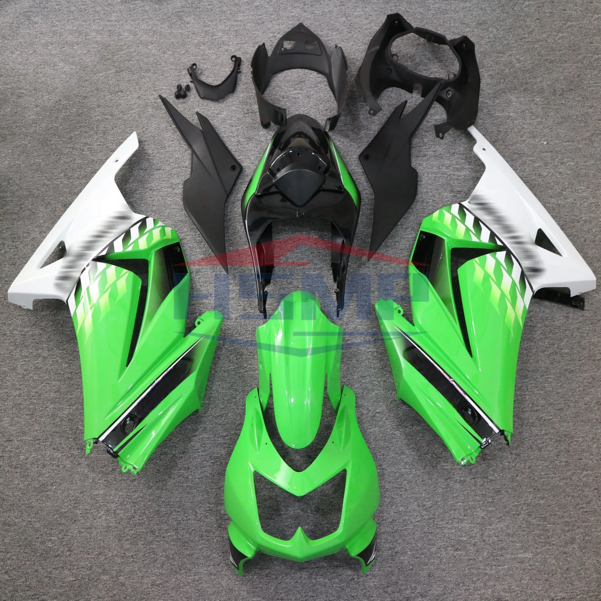 For Kawasaki Ninja250 R EX250 2008 2009 2010 2011 2012 motorcycle complete fairing ABS plastic high quality body decoration kit