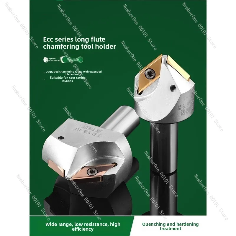 CNC CNC ECC17005R Long Blade Inverted Knife 16 32 Handle 30 Degree 45 ° 60 Chamfering Cutter XCET310404