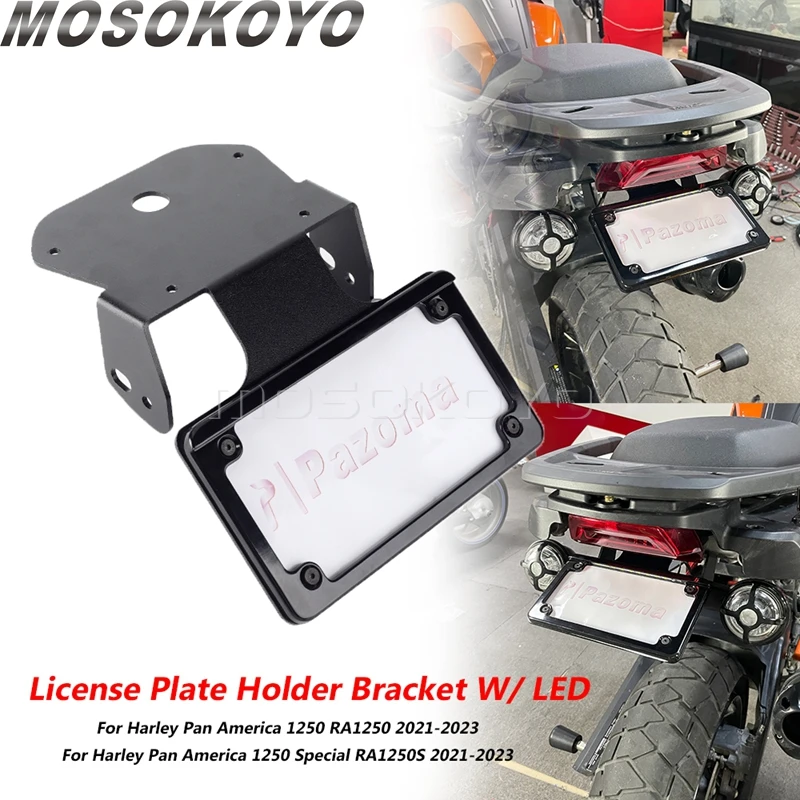 

Хвост мотоцикла, аккуратное крыло, держатель номерного знака со светодиодной подсветкой для Pan America 1250 S 21-up PANAMERICA 1250