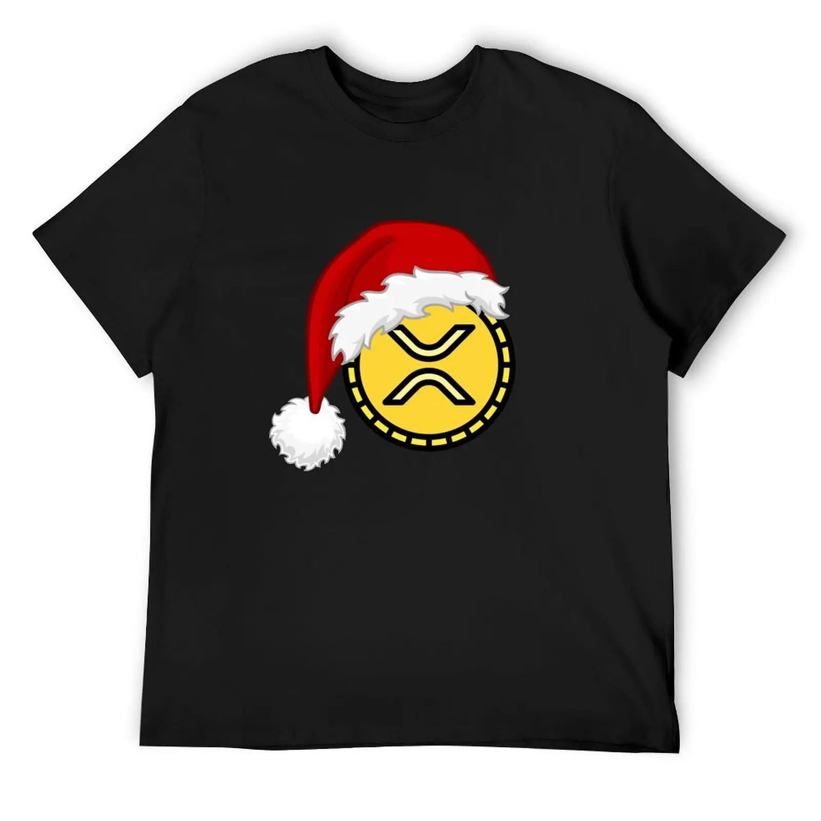 

Funny Christmas Crypto coin Ripple XRP T-Shirt Short sleeve tee valentines clothes custom t-shirts clothes for men