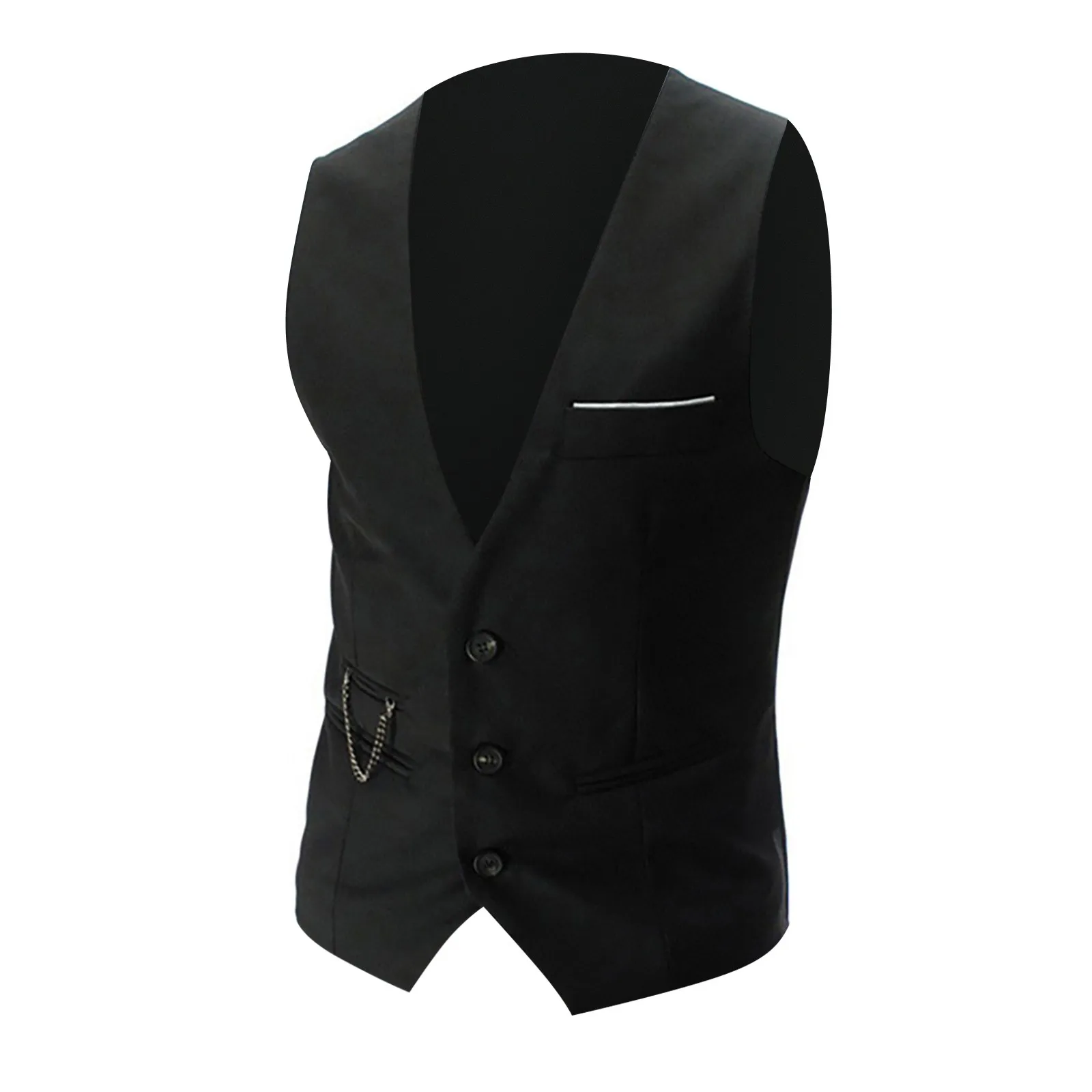 

2023 New Arrival Dress Vests For Men Slim Fit Mens Suit Vest Male Waistcoat Homme Casual Sleeveless Formal Business Jacket