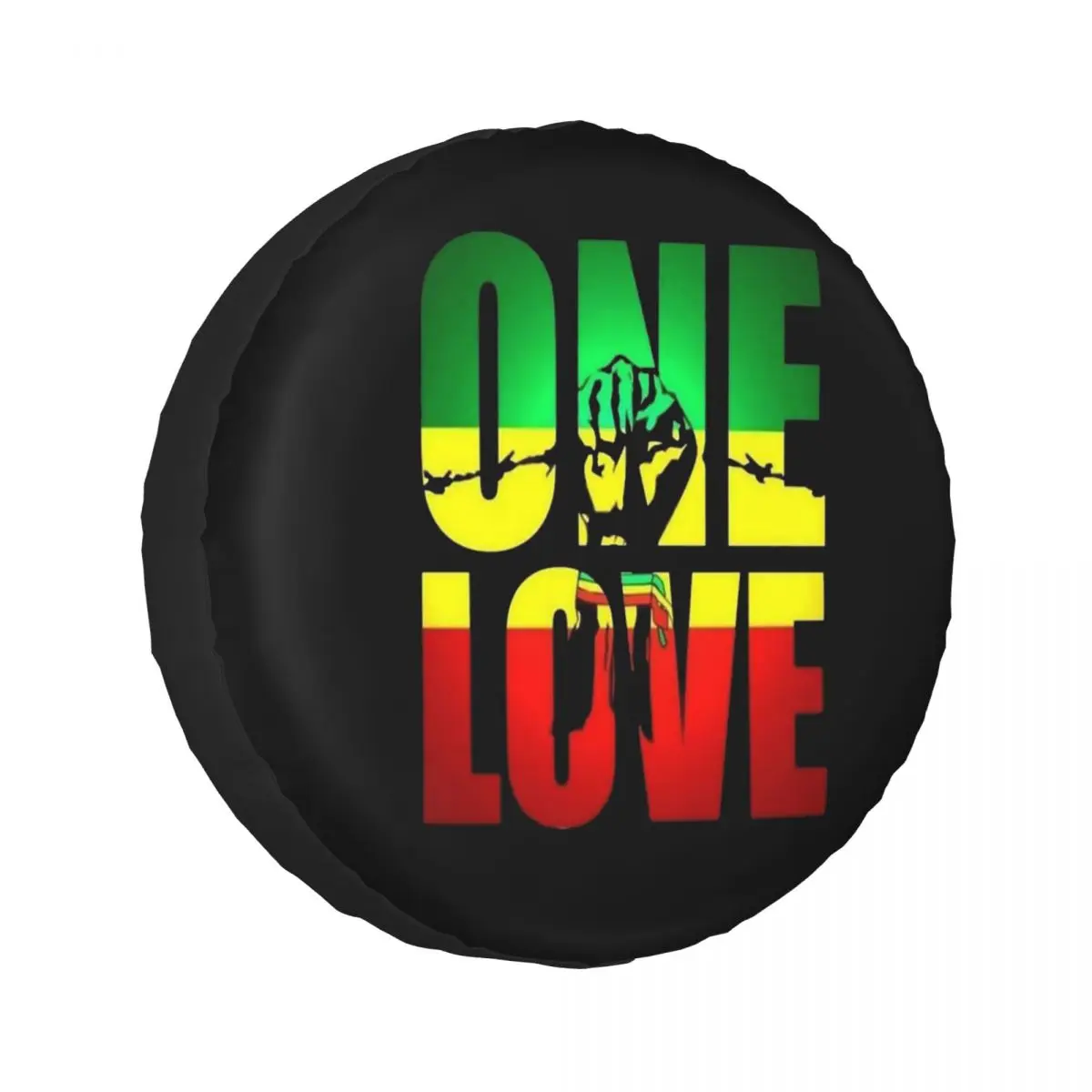

Harajuku винтажный стиль Arts Bob Marley One Love, чехол для запасного колеса для Jeep SUV RV 4WD Mitsubishi 4x4, защитные чехлы для колес