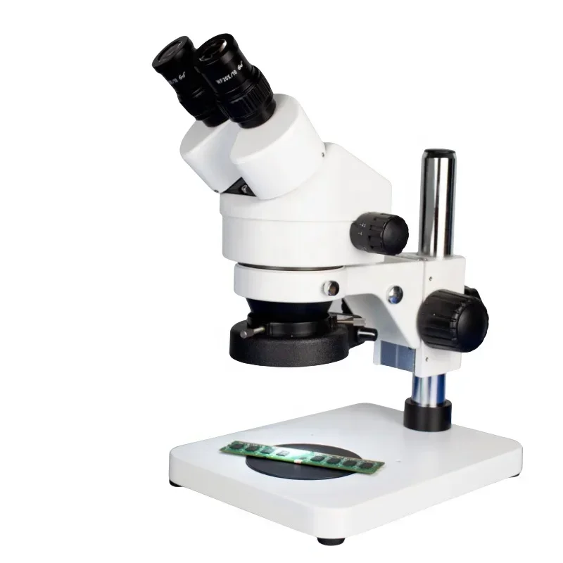 New High Definition Industrial Optical Microscope 7-50x Professional Grade Binocular Optical Stereo Microscope Dissecting Mirror