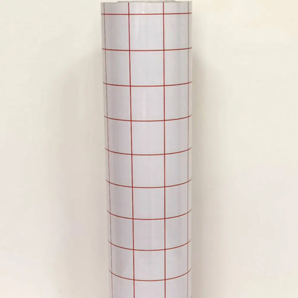 

2Pcs Self Adhesive PVC Positioning Film Vinyl Transfer Tape Grid Lettering Stickers Application Tape for DIY Crafts