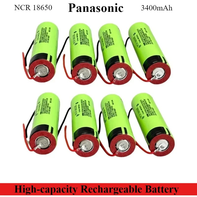 

Оригинальный новый Panasonic NCR18650B 3,7 В 3400 мАч 18650 литий-ионный аккумулятор сварочный силиконовый кабель DIY