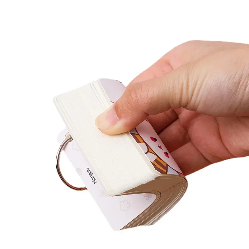 Animal Loose-leaf Refill Notebook Cover Mini File Folder Hand Account Diary Ring Binder Inner Pages Diary Book