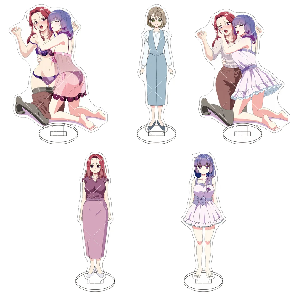 Anime Does it Count if You Lose Your Virginity to an Android Figure Acrylic Stand Character Goods Gifts Decoration Accesorios