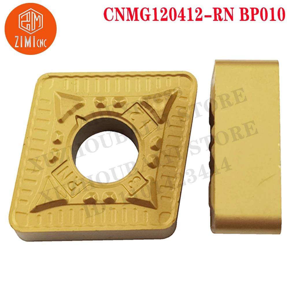 CNMG120412-RN BP010 CNMG Turning Tool Carbide Insert CNMG Lathe Cutter Tool Blade CNC tool metal lathe mechanical Carbide Insert