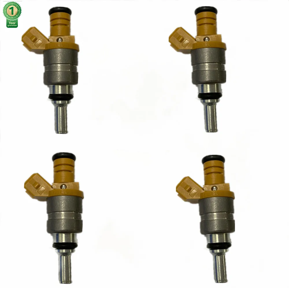 

Set of 4 OEM 0K30E-13-250 0K30E13250 Fuel Injector for H-yundai for K-ia Rio 1.6L 2001 2005 - FJ640