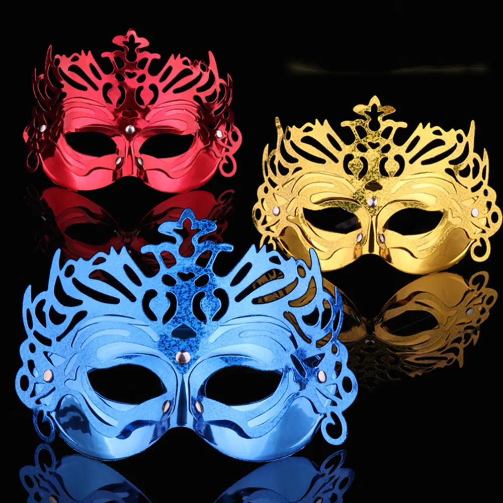 Venetian Masquerade Eye Mask Sexy Lady Mask Fantasy Cosplay Costume Carnival Prom Personality Headdress Masks  New Hot Sale