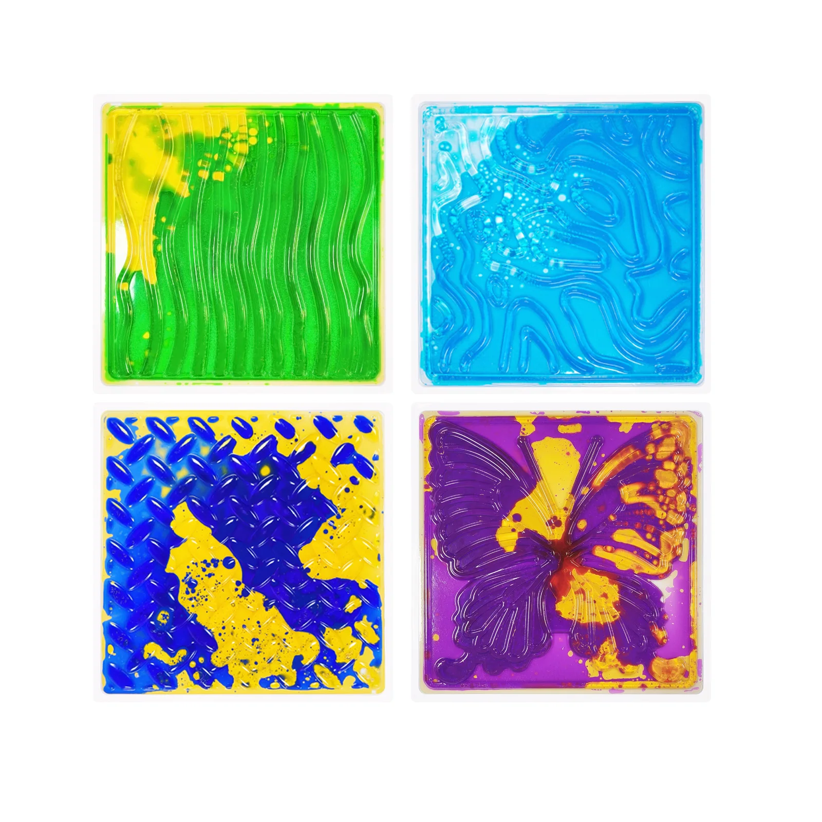 Color 3D Textured Floor Mat Sensory Visual & Tactile Kids Sensory Experience Color Learning Floor Mat