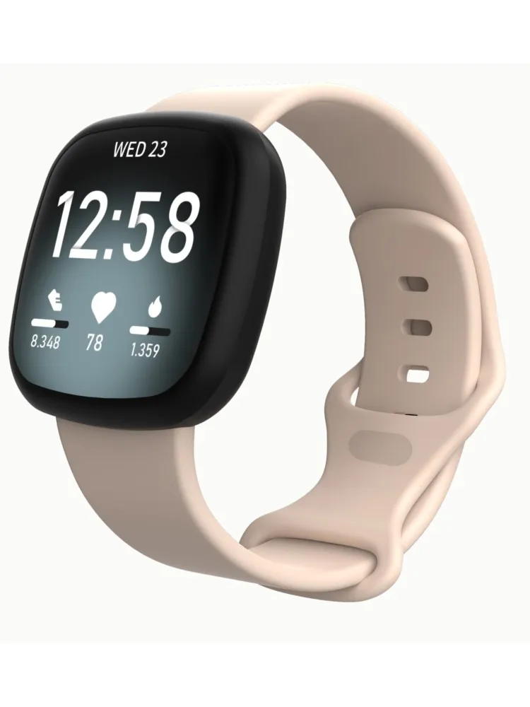 Bracelet pour Fitbit Versa 4 3 Sense 2 bande Smartwatch accessoires remplacement Bracelet de Sport en silicone correa Fitbit Versa4 Bracelet de montre