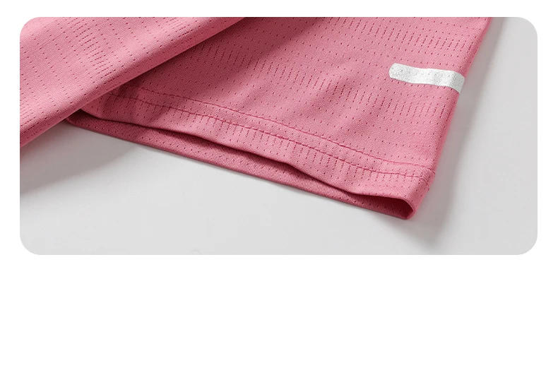 Sommer-Kurzarm-T-Shirt für Herren und Damen, dünnes, atmungsaktives, schnelltrocknendes Sport- und Freizeit-T-Shirt aus Eisseide – Detail 16