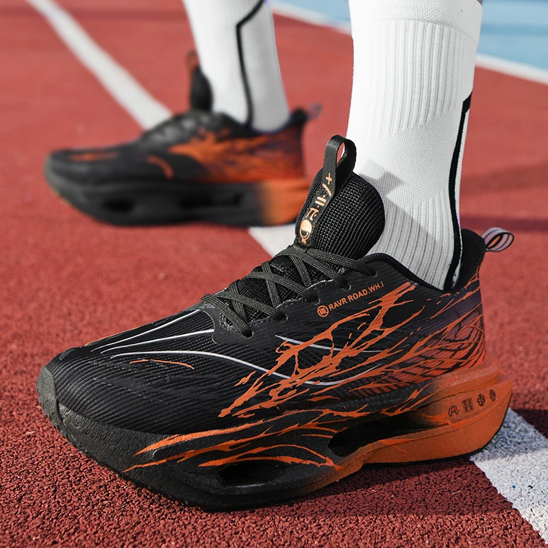 

Sports Shoes for Men&Women, Running Sneakers, Carbon Plate, Male Marathon Racing, Shock-absorbing, Athletics Training Shoes36-44