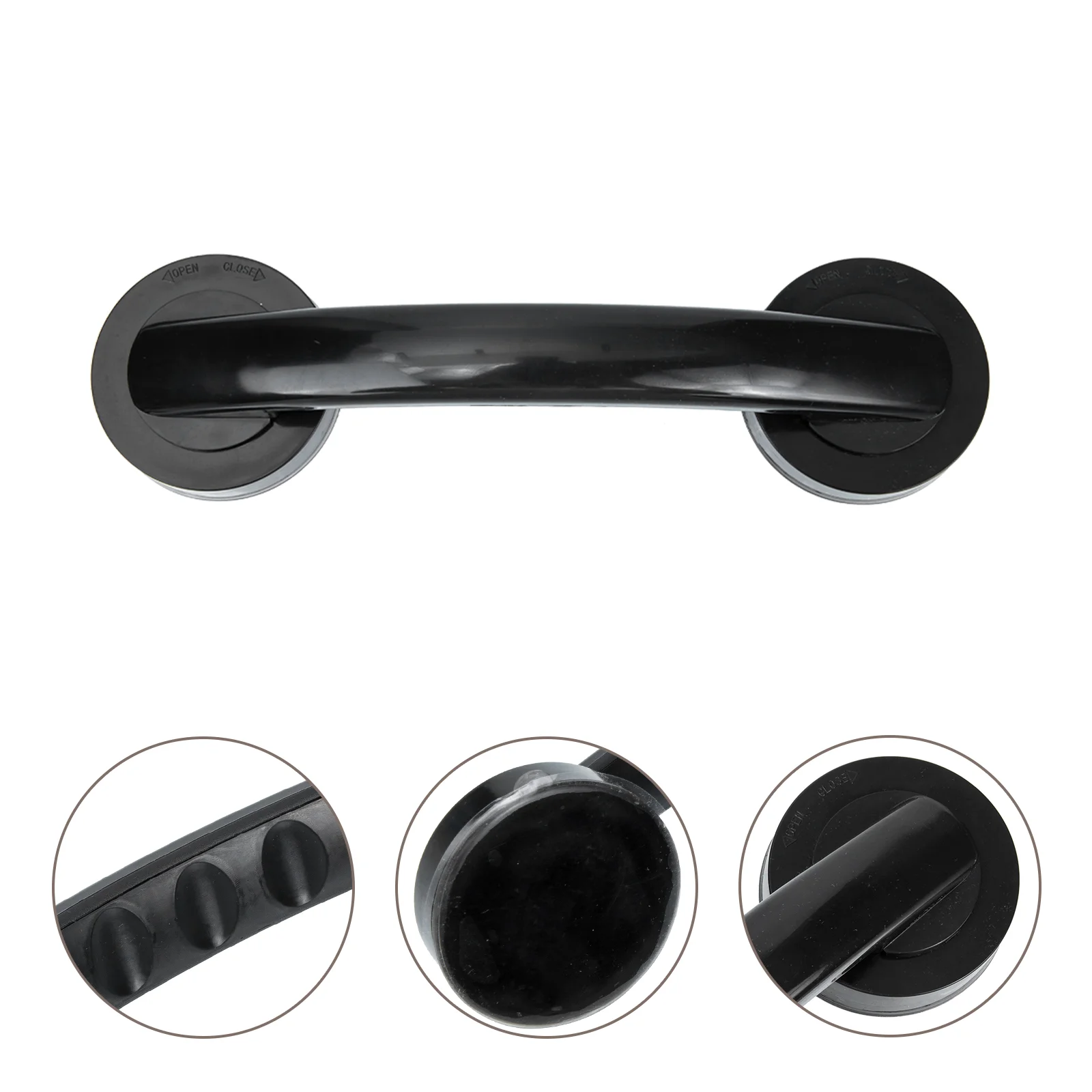 

Glass Door Handle Pulls Balance Assist Safety Shower Knob Necklace Bath Adhesive