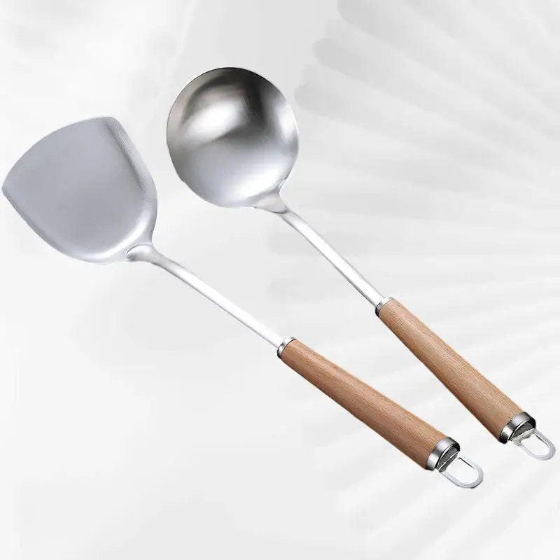 

Premium 304 Stainless Steel Kitchen Utensil Set with Slotted Spoon - The Perfect Choice for Every Culinary Enthusiast