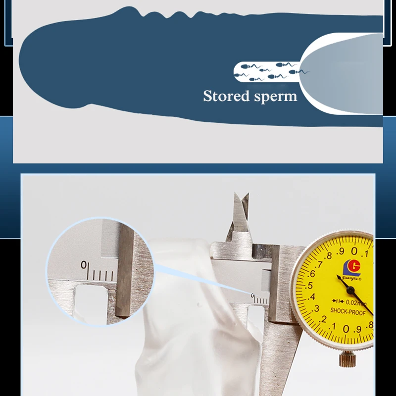 Penis Extend Sleeve Realistic Dildo Condoms Penis Extender 4/7/10CM Delay Ejaculation Male Dick Enlargement Sex Toys For Men