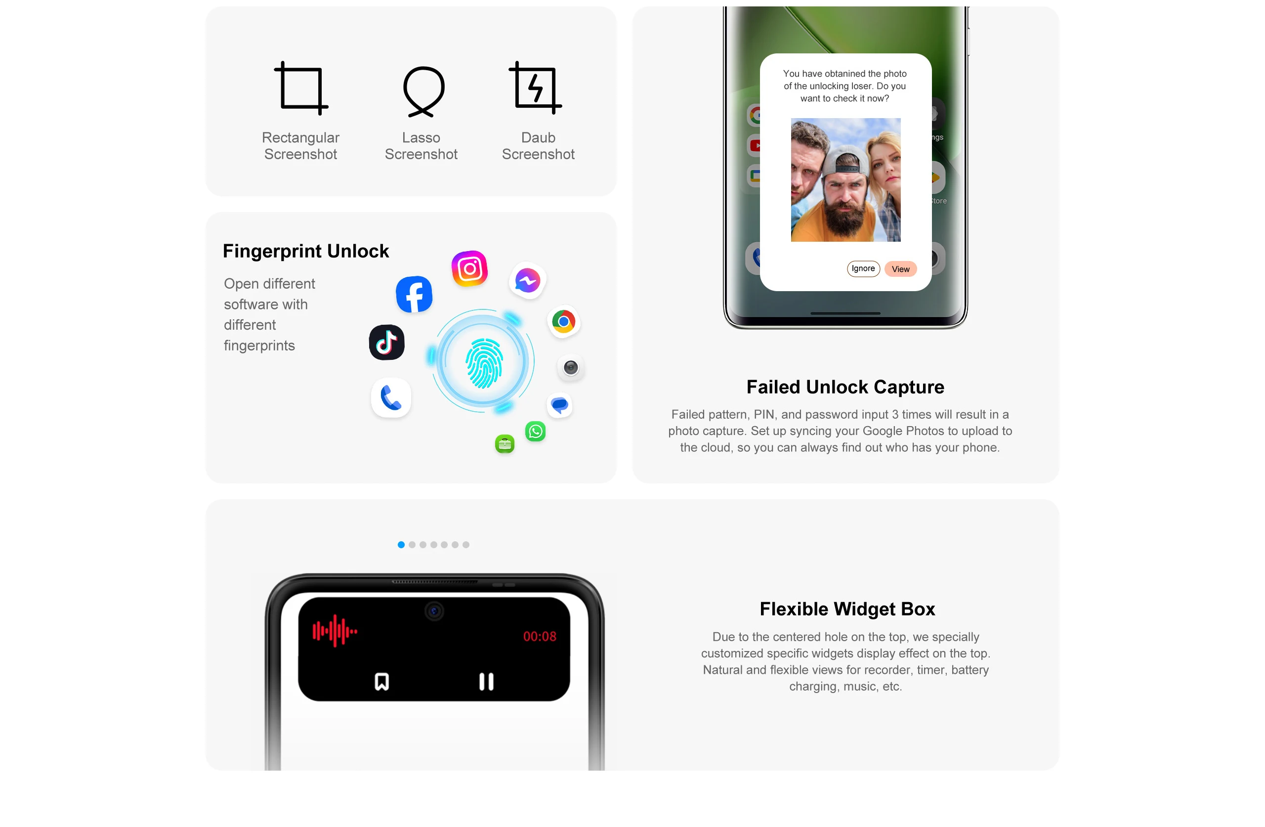 FOSSiBOT S3 PRO Smartphone 6.67" AMOLED Display Android 14 Up to 20+128GB Mobile 8+64MP CAM NFC Cell Phone