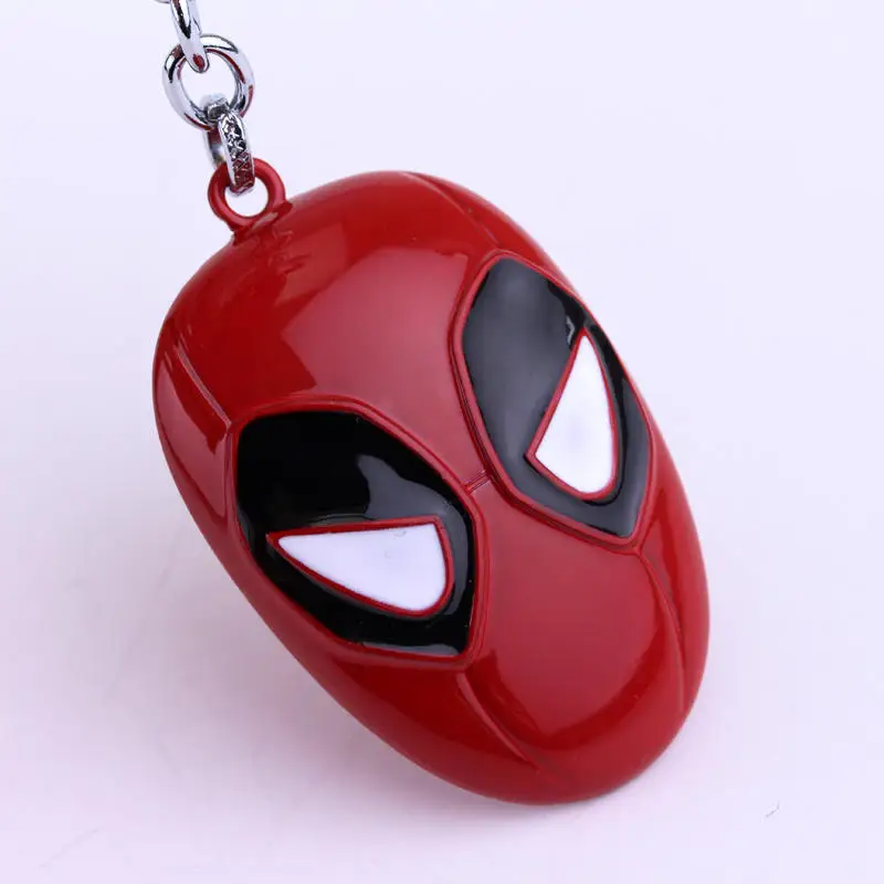 Marvel X-men Deadpool Keychain سبيكة عشاق الرجال المجوهرات تأثيري حقيبة الظهر مفتاح قلادة #2