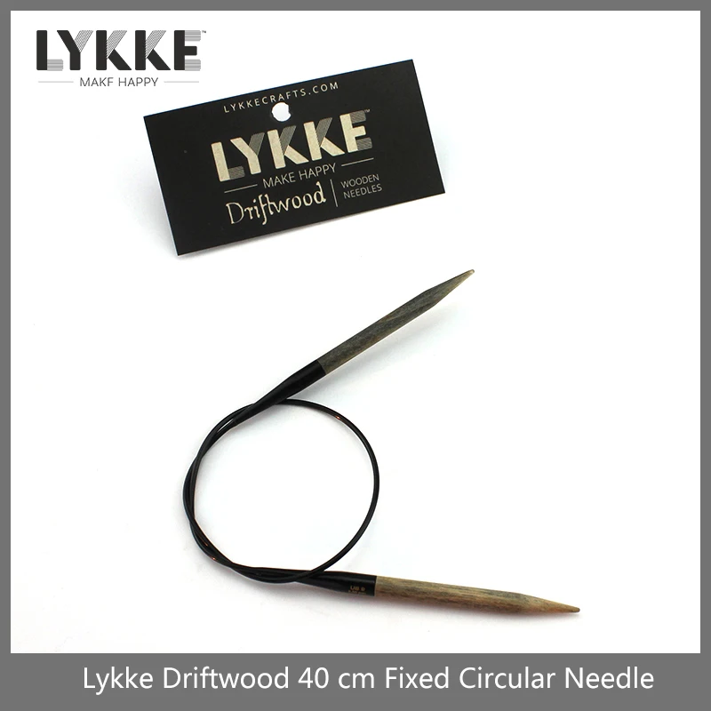 1 piece LYKKE 40 cm Fixed Circular Knitting Needle