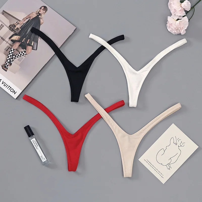 Frauen Neue Stil Frauen Geheime Kleidung Tiefe V Tanga Atmungs Sexy Low Taille Brasilianische Unterwäsche Weiche Dünne Träger frauen Höschen