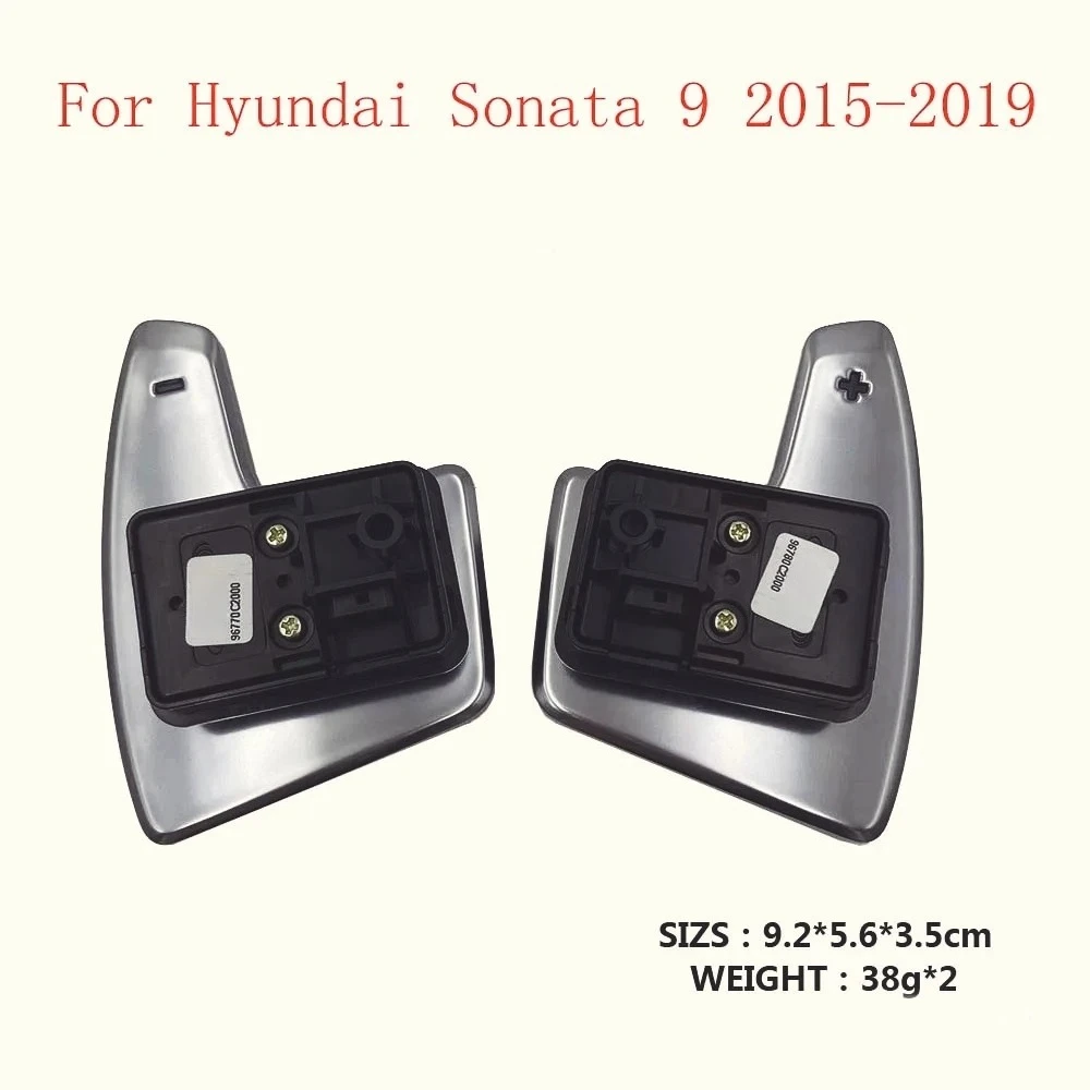 Accesorios  coche para Hyundai Sonata 9 2015-2019 LF2015 paletas  cambio  volante 96770-C2000 96780-C2000
