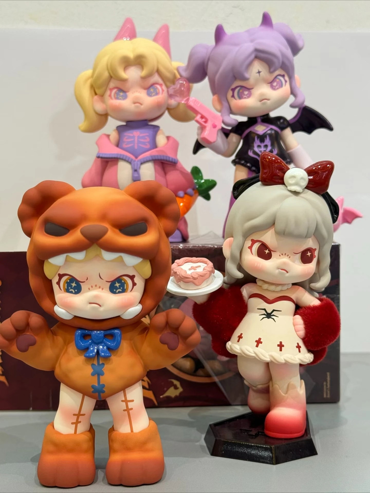 Scatola misteriosa carina scatola a sorpresa giocattoli borsa cieca kawaii anime scatola cieca giocattoli regalo di compleanno di Halloween ornamento di Natale