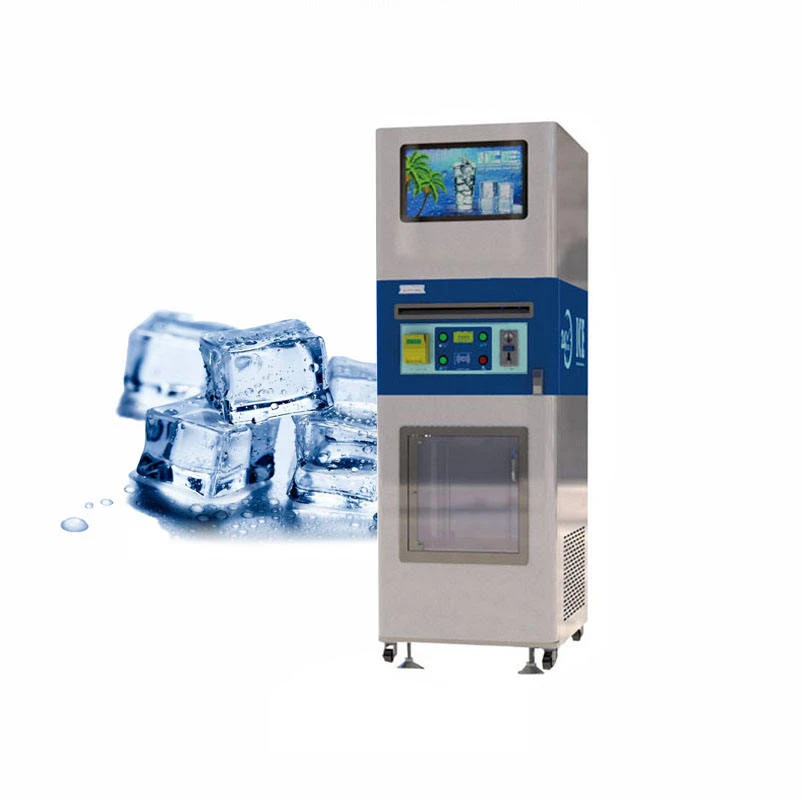Hot Selling Self Service Bag and Bulk Ice Cube Making Vending Machine for Commercial