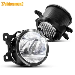 2 X Fog Light Assembly For Subaru Forester XV Crosstrek BRZ Impreza WRX Outback Levorg Legacy 40W Upgrate LED Car Front Fog Lamp