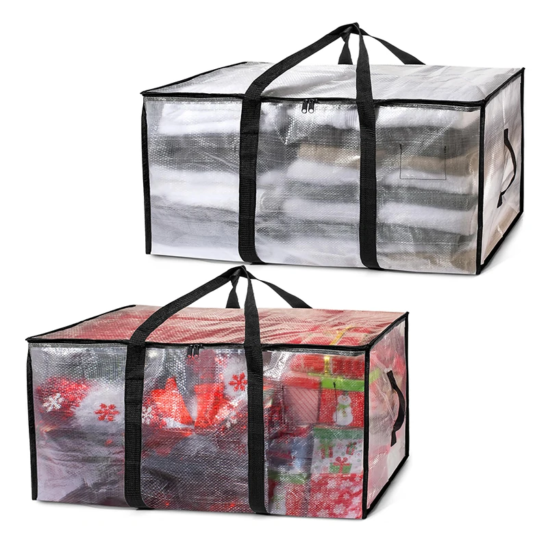 Large Moving Tote Bag With Straps,Zipper And Handle Storage Bag,Reinforced Packaging Bag, Suitable For Moving,Student Apartments