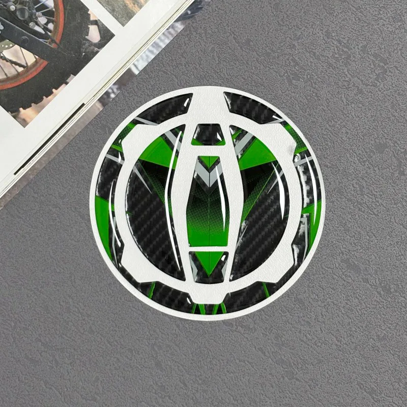 

Modified Accessories Motorcycle Fuel Tank Cap Carbon Brazing Sticker Soft Rubber Waterproofing For X300 Z900 Z650 Z400 NIN400