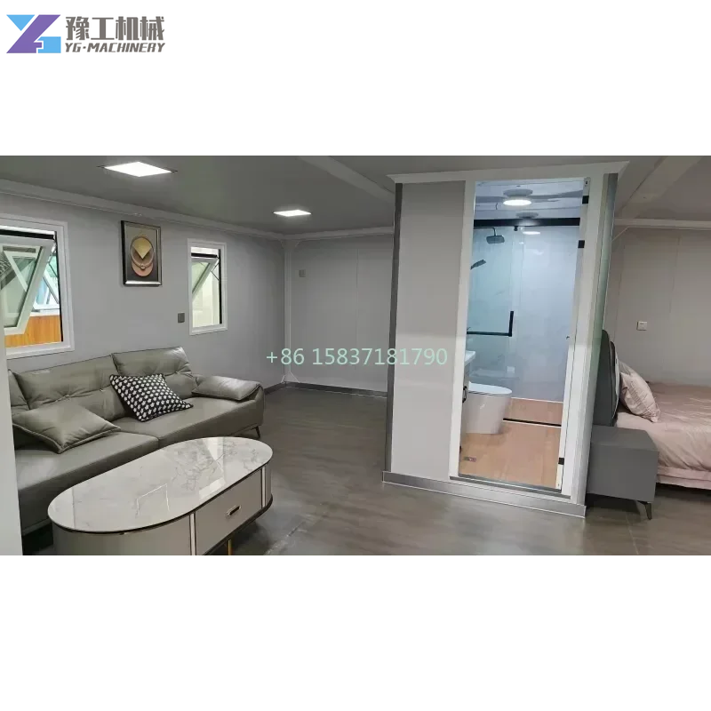 Estate Folding Container Houses Prefabricated Expandable House Bedrooms Mobile Home Modular Foldable House Container for Spain