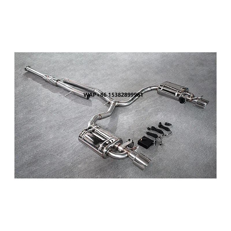 Factory Catback Exhaust Pipe for  Explorer 2.3t 3.5t 2013- Valve Muffler Escape Exhaust System Tuning Sus304 Remote Control