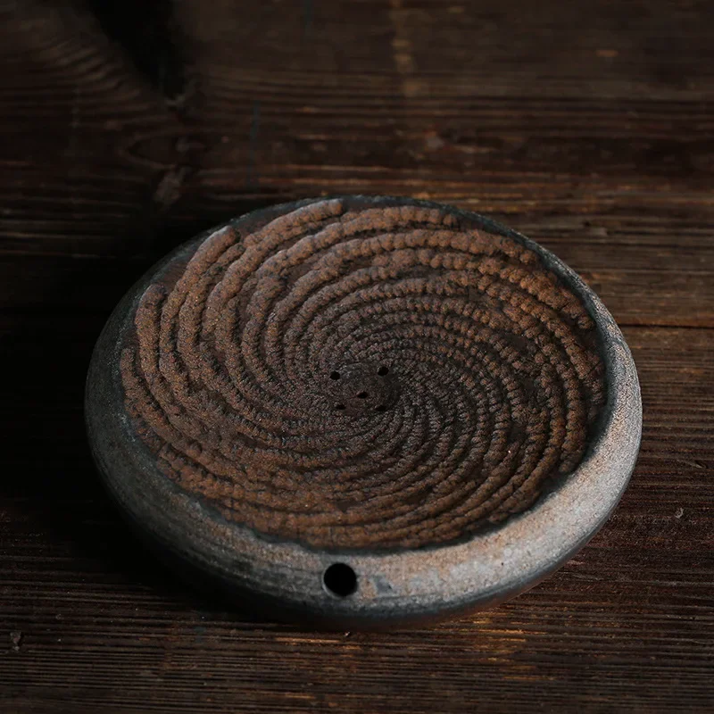 Pot Bearing Impounding Reservoir Kettle Bearing Hu Dian Dry-Bulb Disk Tea Saucer Kung Fu Tea Accessories Teapot Tray  Tea Tray
