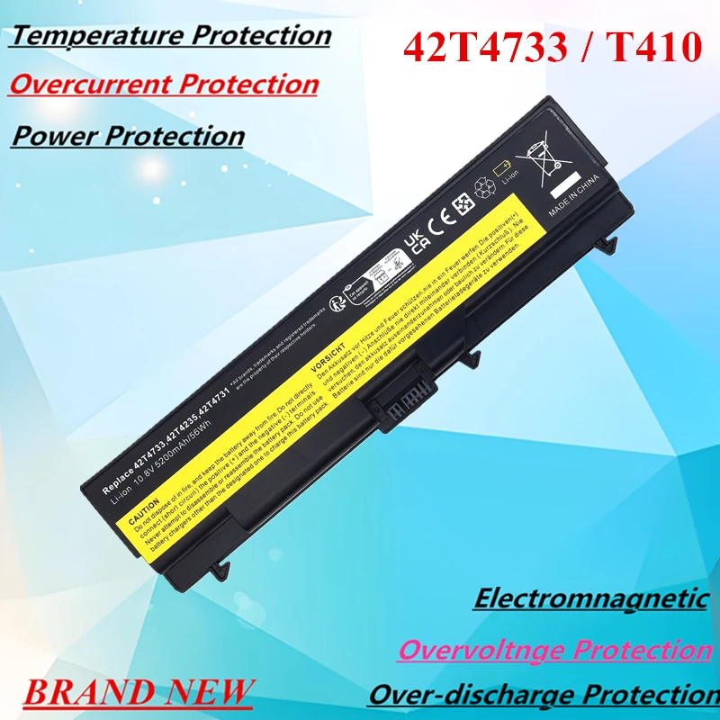T410 Laptop Battery For Lenovo ThinkPad T410 T410i T420 T510 T510i W510 W520 For FRU 42T4702 42T4751 42T4755