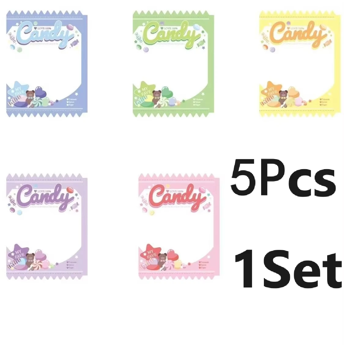 5er-Set Cartoon Ita Bag Pins Abzeichen-Schutzhülle für 58mm 75mm Anime-Pins Dekoration Taschenzubehör Pin-Etui Geburtstagsgeschenk – Detail 1