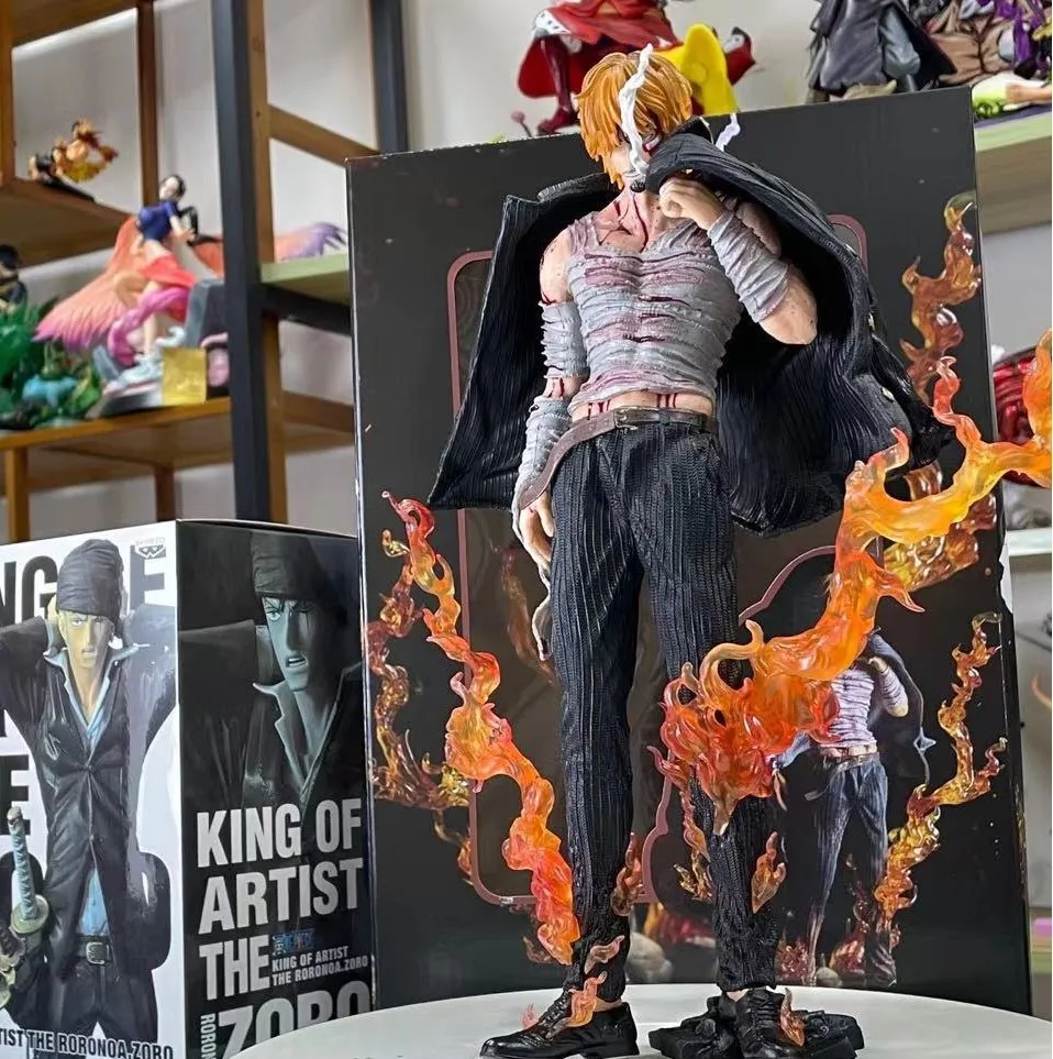 One Piece 28.5cm Anime Figure Vinsmoke Sanji Action Figure Pvc Collectible Model Toys Gift