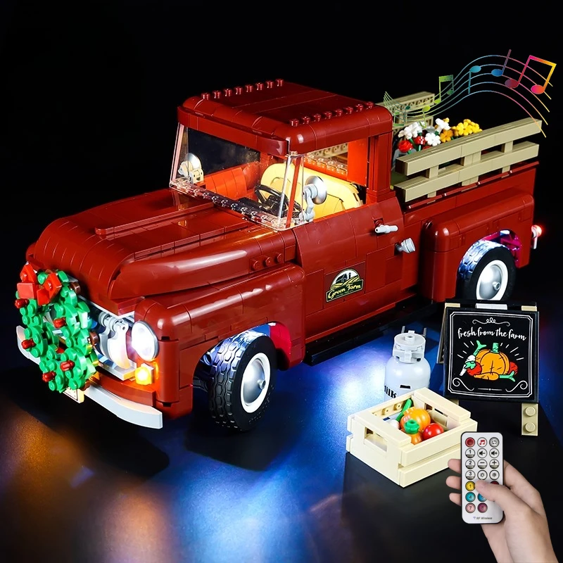 

Комплект светодиодного освещения подходит для пикапа LEGO Creator Expert 10290 (не включая строительные блоки)