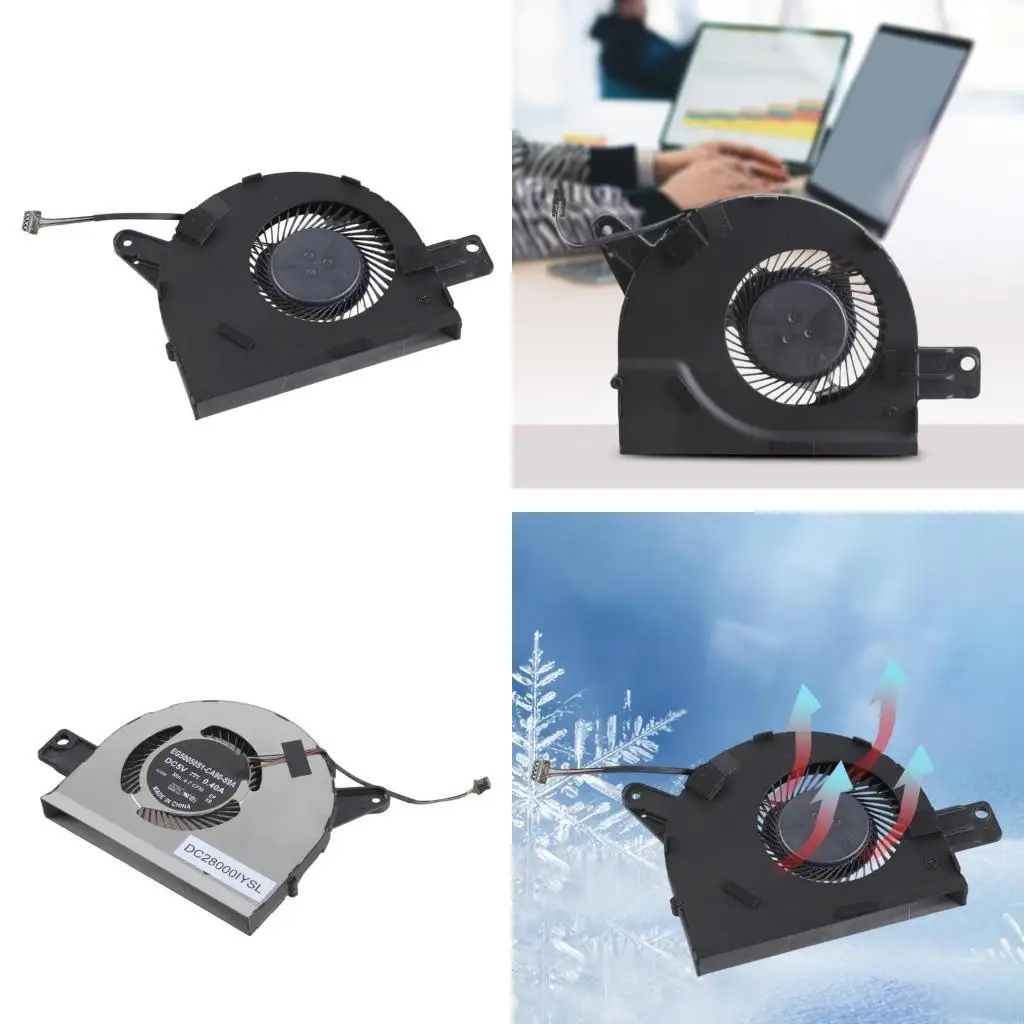 

C90F CPU Radiator Replacement Graphics Card Laptop Cooling Fan for 3520 Laptop