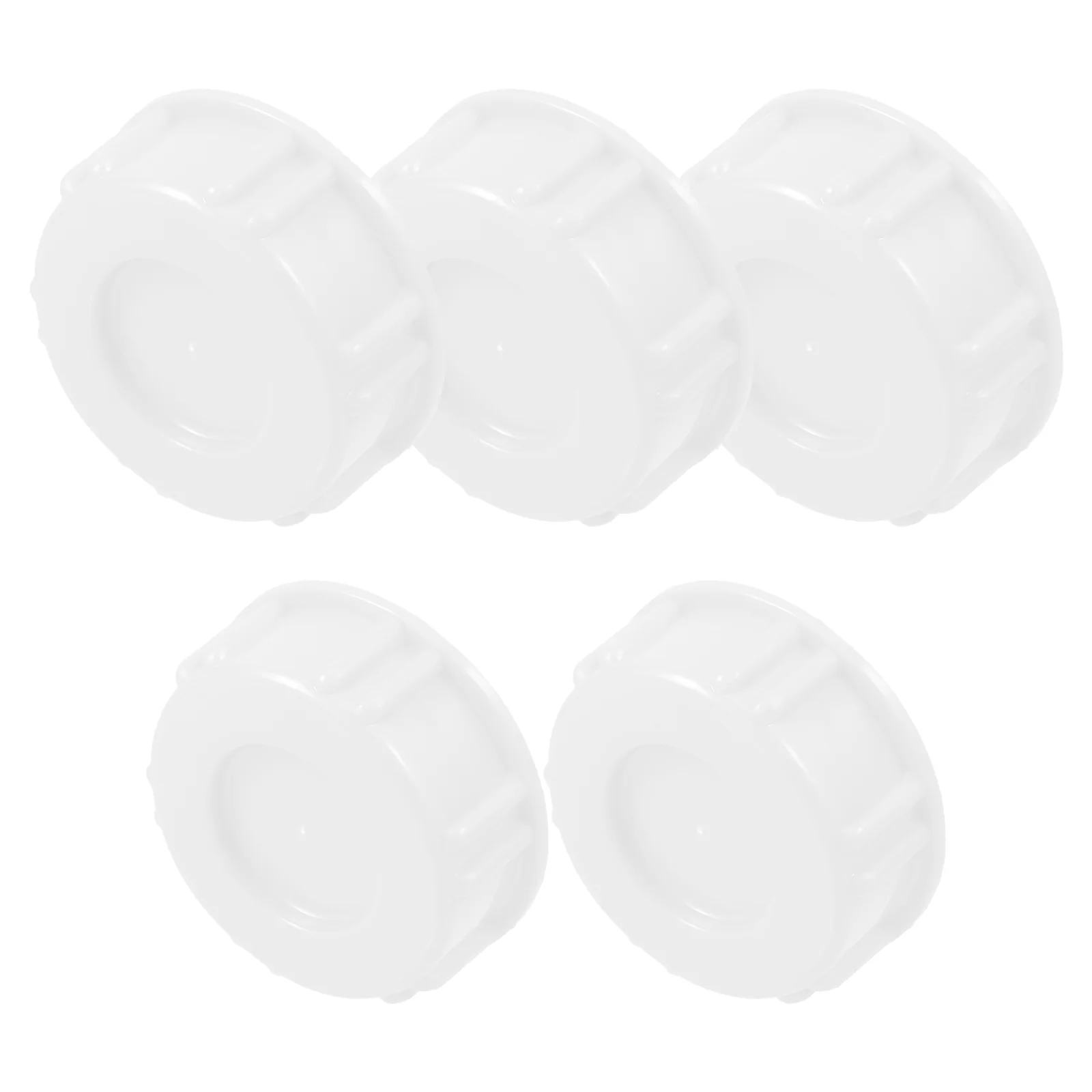 

5 PCS Plastic Bucket Lid Gallon Drum Cover Hanging Chain Keychains Coatings Lids Chemical Dust Indoor Bottle Caps Round