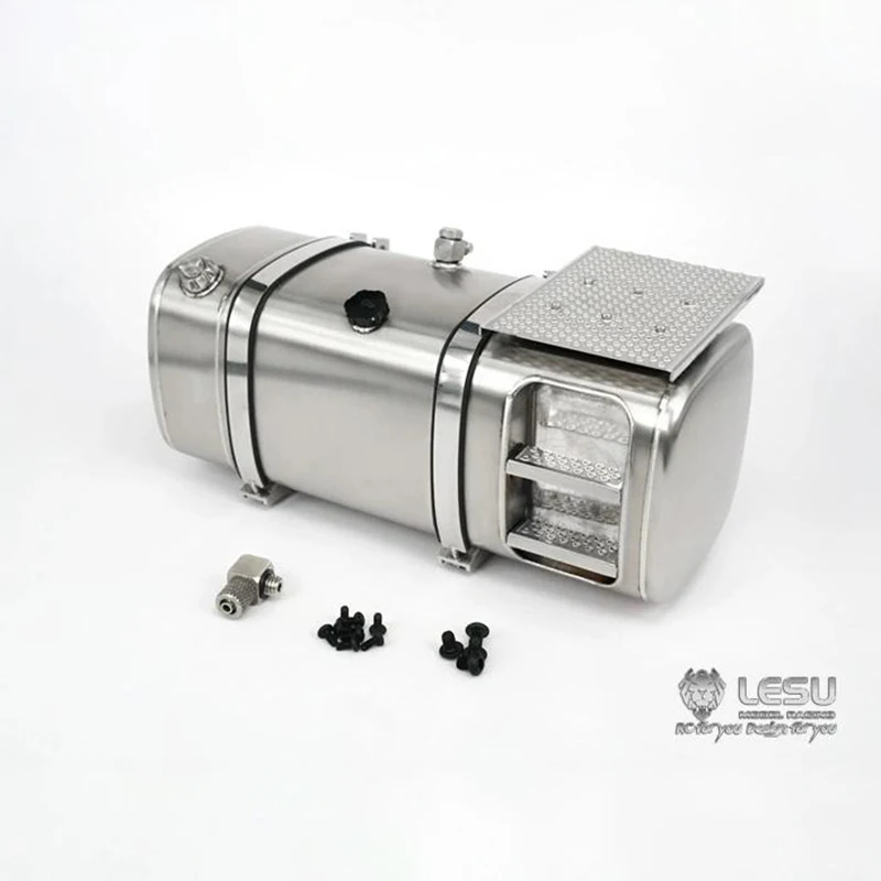

LESU G-6140 1/14 truck simulation with pedal fuel tank urea tank set Tamiya tractor truck model upgrade modification accessories