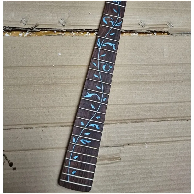 Rosewood Fretboard  Musical Instrument Accessories Inlay Blue Tree Of Lifes 22 Frets Maple Electric Guitar Neck