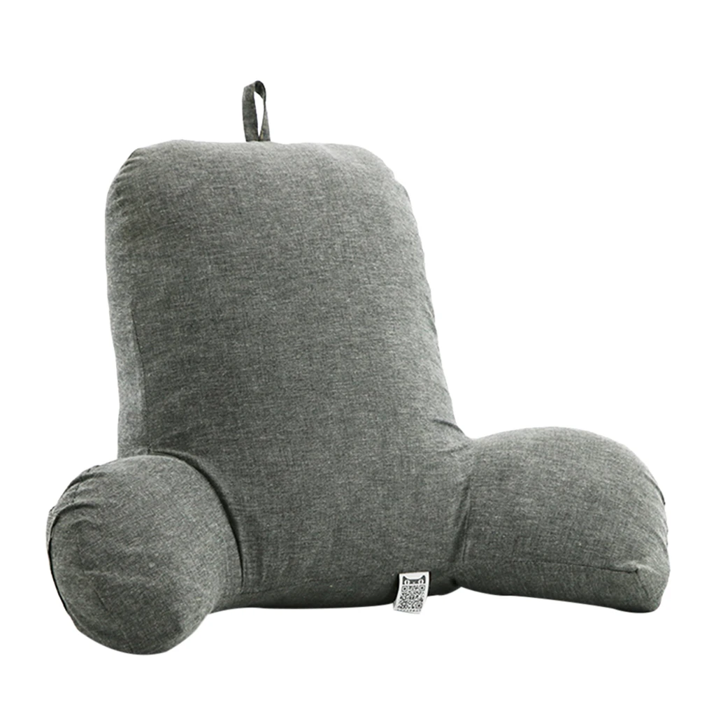 Elegant Padded Velvet Cushion for Reading Backrest Support for Relaxing, Working, Watching TV